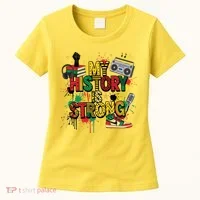 Black History Month Collage Women's T-Shirt thumb 0