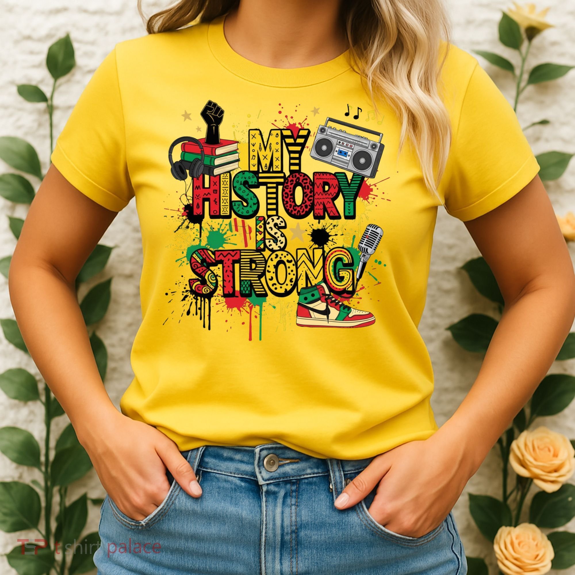 Black History Month Collage Women's T-Shirt