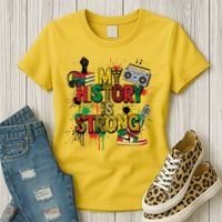 Black History Month Collage Women's T-Shirt thumb 3