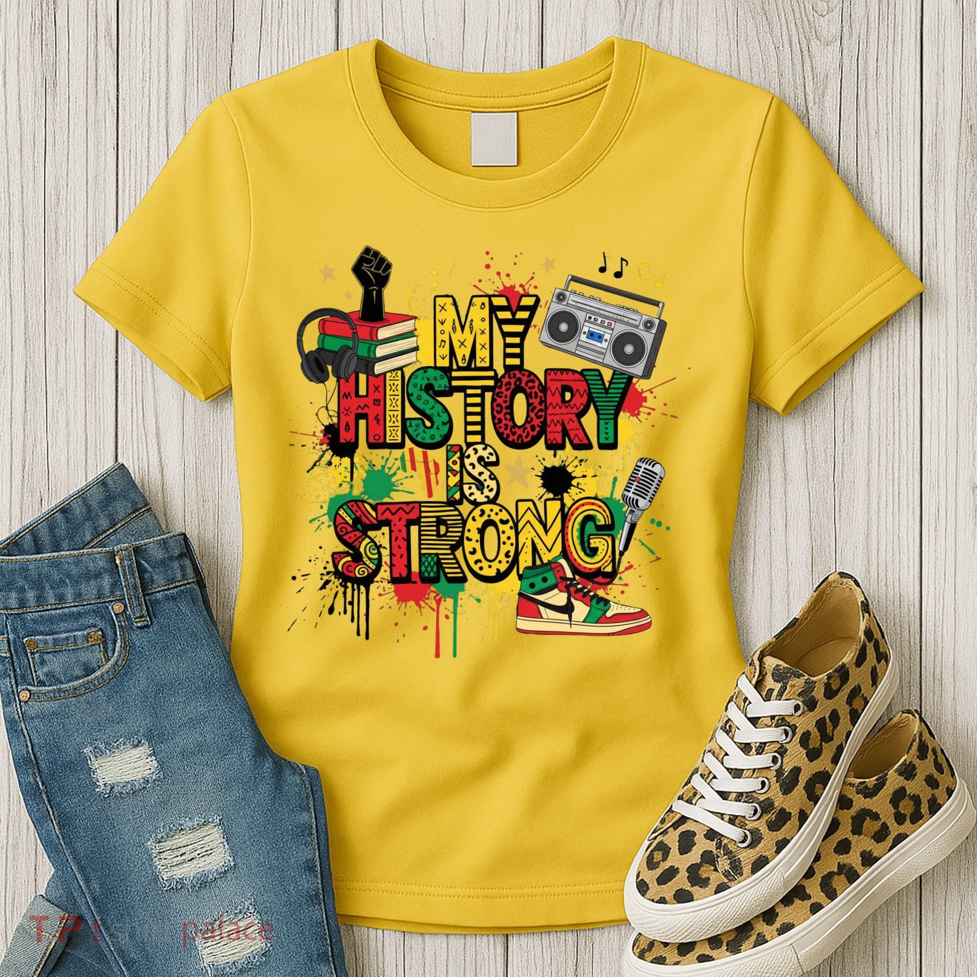 Black History Month Collage Women's T-Shirt