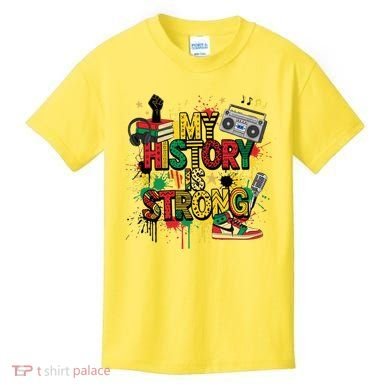Black History Month Collage Kids T-Shirt