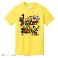 Black History Month Collage Kids T-Shirt thumb 0