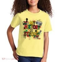 Black History Month Collage Kids T-Shirt thumb 2