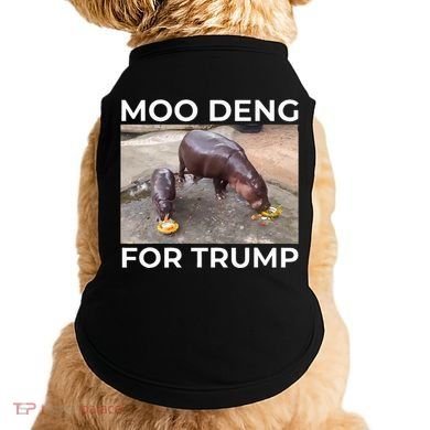 Baby Hippo Moo Deng Picks Trump President Doggie Tank
