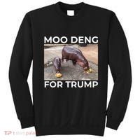 Baby Hippo Moo Deng Picks Trump President Sweatshirt thumb 0