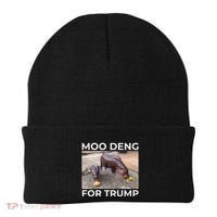 Baby Hippo Moo Deng Picks Trump President Beanie thumb 0