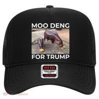 Baby Hippo Moo Deng Picks Trump President Hat thumb 0