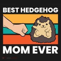 Best Hedgehog Mom Ever Love Hedgehogs Gift Pajama Set thumb 2