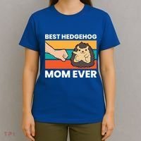 Best Hedgehog Mom Ever Love Hedgehogs Gift T-Shirt thumb 4