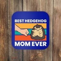 Best Hedgehog Mom Ever Love Hedgehogs Gift Coaster thumb 0