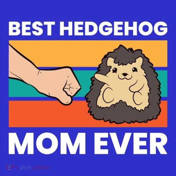 Best Hedgehog Mom Ever Love Hedgehogs Gift Women's T-Shirt
