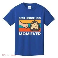 Best Hedgehog Mom Ever Love Hedgehogs Gift Kids T-Shirt thumb 0