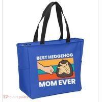 Best Hedgehog Mom Ever Love Hedgehogs Gift Tote Bag thumb 2