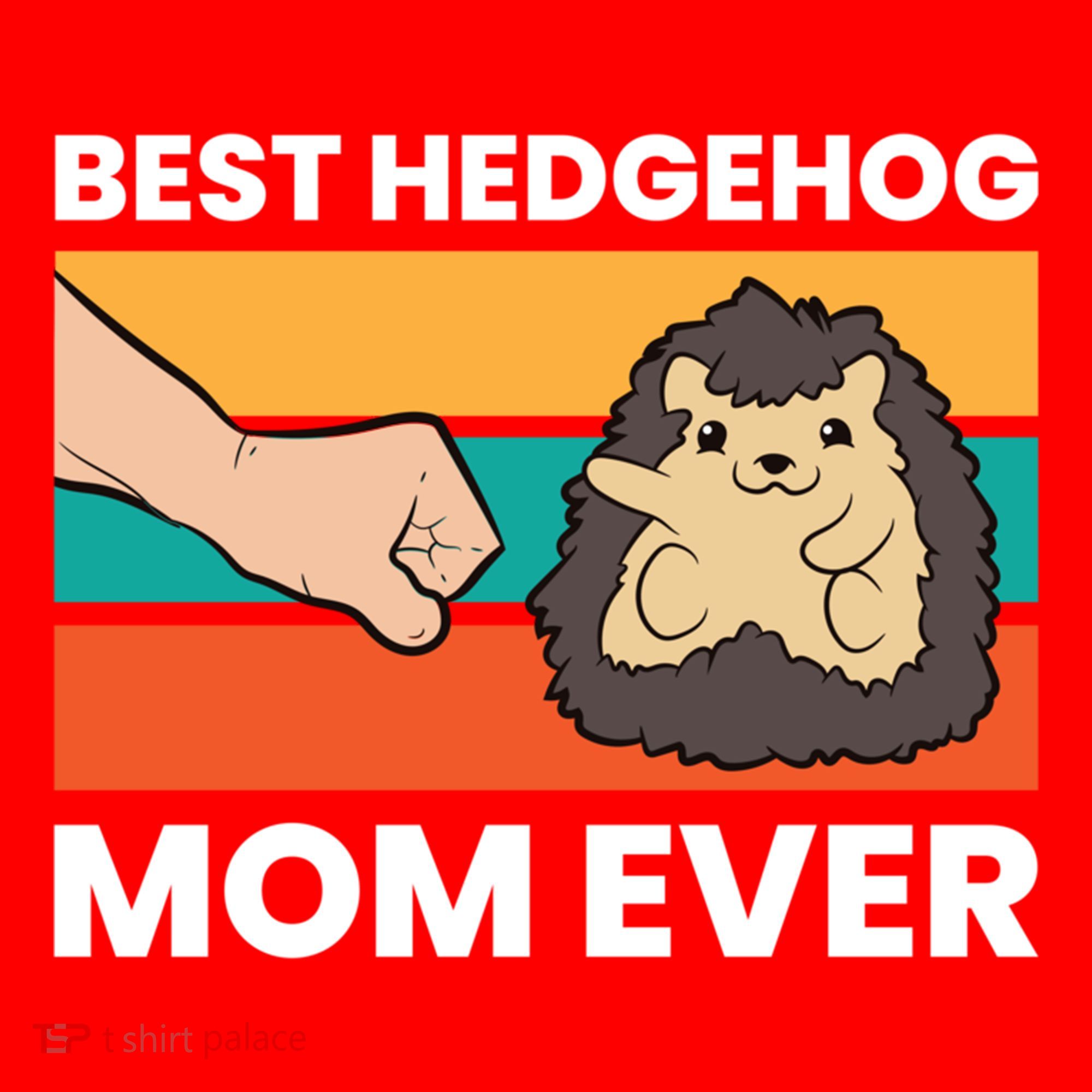 Best Hedgehog Mom Ever Love Hedgehogs Gift Santa Hat