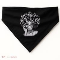 Black History Month I Love My Roots Back Powerful BLM USA-Made Doggie Bandana thumb 0
