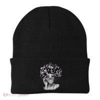 Black History Month I Love My Roots Back Powerful BLM Beanie thumb 0
