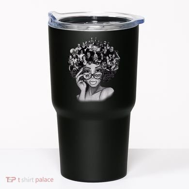Black History Month I Love My Roots Back Powerful BLM Tumbler