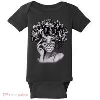 Black History Month I Love My Roots Back Powerful BLM Baby Bodysuit thumb 0