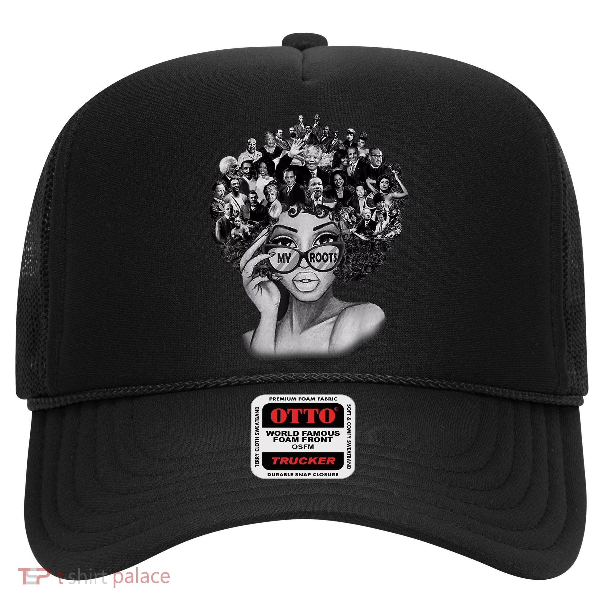 Black History Month I Love My Roots Back Powerful BLM Hat