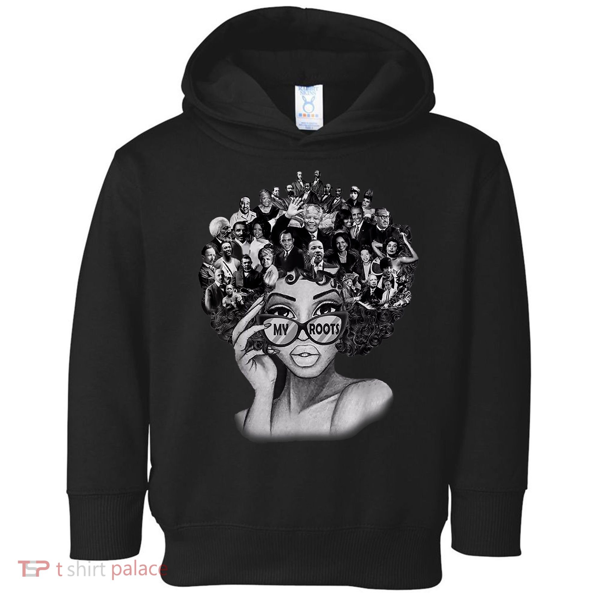 Black History Month I Love My Roots Back Powerful BLM Toddler Hoodie