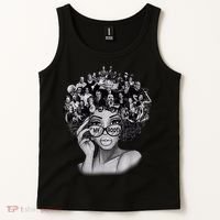 Black History Month I Love My Roots Back Powerful BLM Tank Top thumb 2