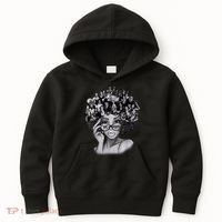 Black History Month I Love My Roots Back Powerful BLM Kids Hoodie thumb 0
