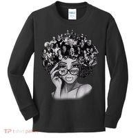 Black History Month I Love My Roots Back Powerful BLM Kids Long Sleeve Shirt thumb 0