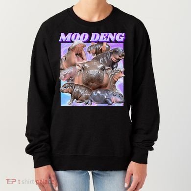 Baby Hippo Moo Deng Women's Sweatshirt