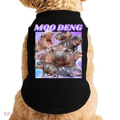 Baby Hippo Moo Deng Doggie Tank