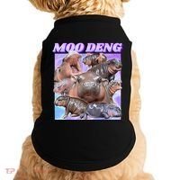 Baby Hippo Moo Deng Doggie Tank thumb 0