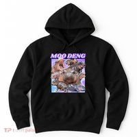Baby Hippo Moo Deng Hoodie thumb 0