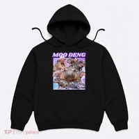 Baby Hippo Moo Deng Hoodie thumb 0