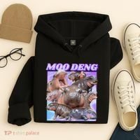 Baby Hippo Moo Deng Hoodie thumb 4