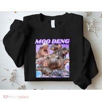 Baby Hippo Moo Deng Sweatshirt thumb 2