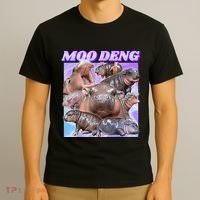 Baby Hippo Moo Deng T-Shirt thumb 3