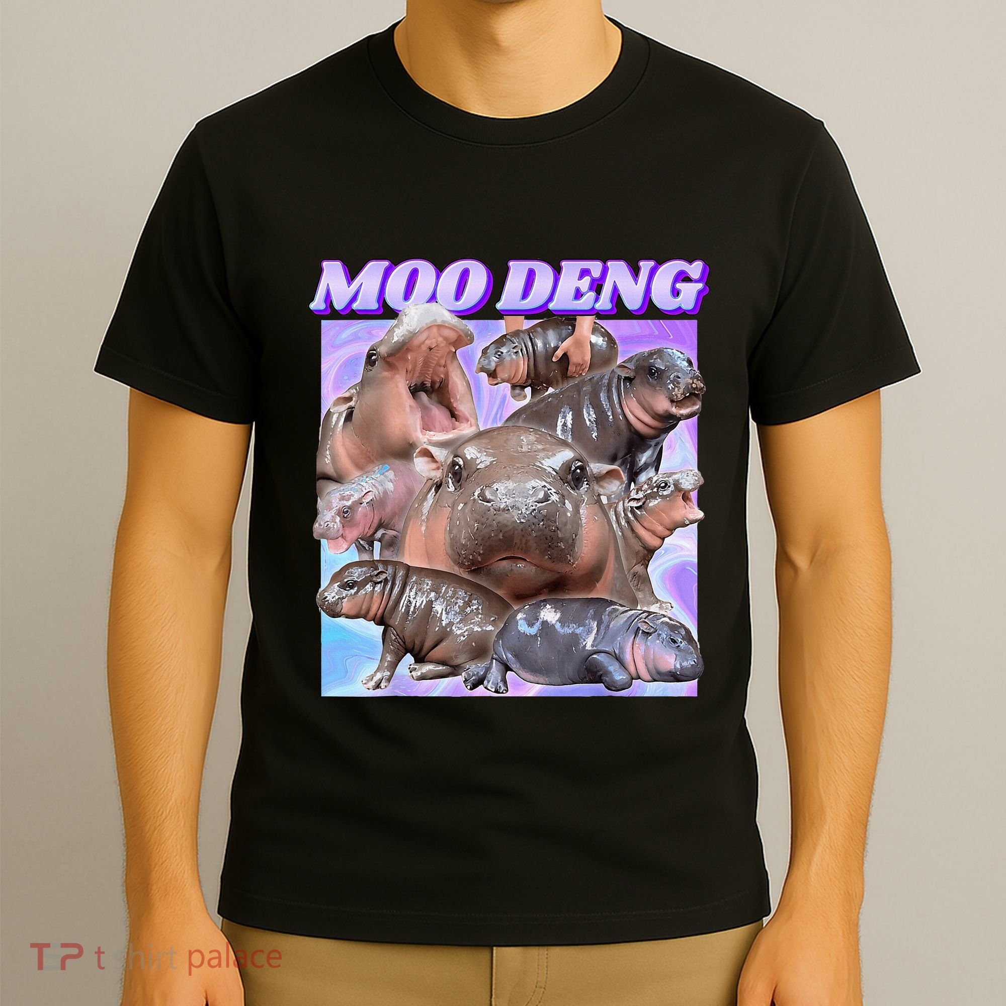 Baby Hippo Moo Deng T-Shirt