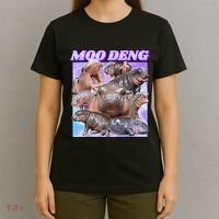 Baby Hippo Moo Deng T-Shirt thumb 4