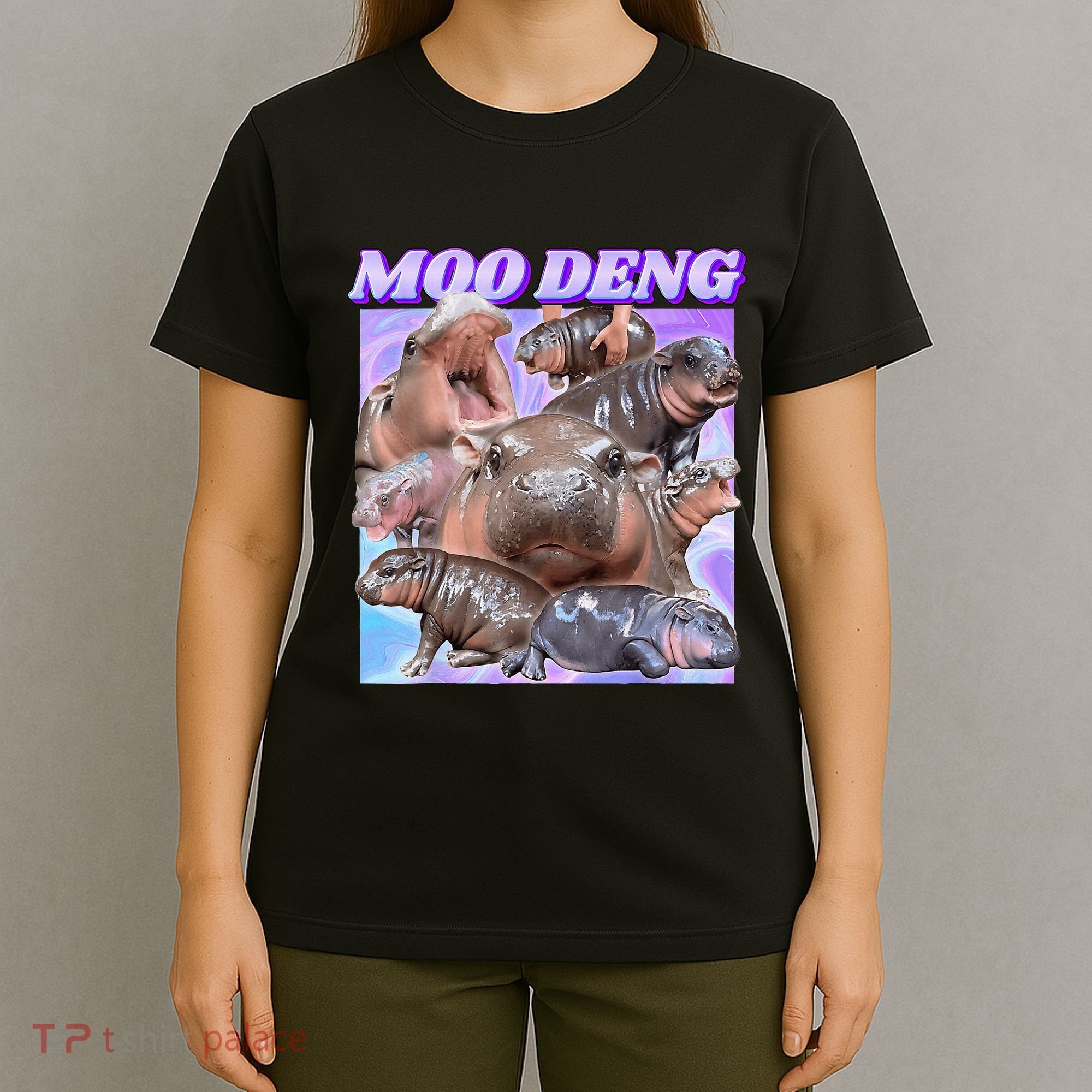Baby Hippo Moo Deng T-Shirt