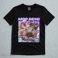 Baby Hippo Moo Deng T-Shirt thumb 5