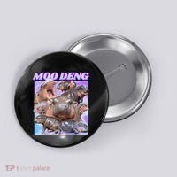 Baby Hippo Moo Deng Button thumb 0
