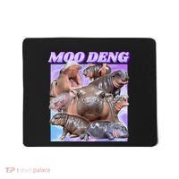 Baby Hippo Moo Deng Mousepad thumb 0