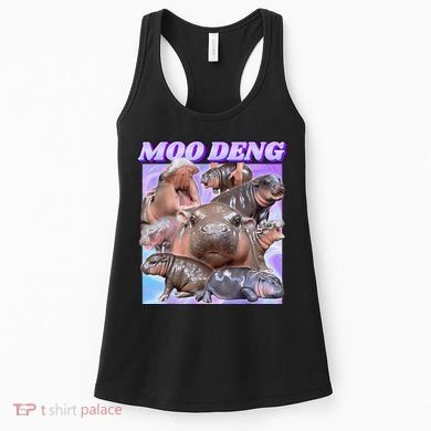 Baby Hippo Moo Deng Women's Tank Top