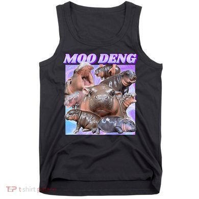 Baby Hippo Moo Deng Tank Top