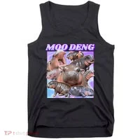 Baby Hippo Moo Deng Tank Top thumb 0