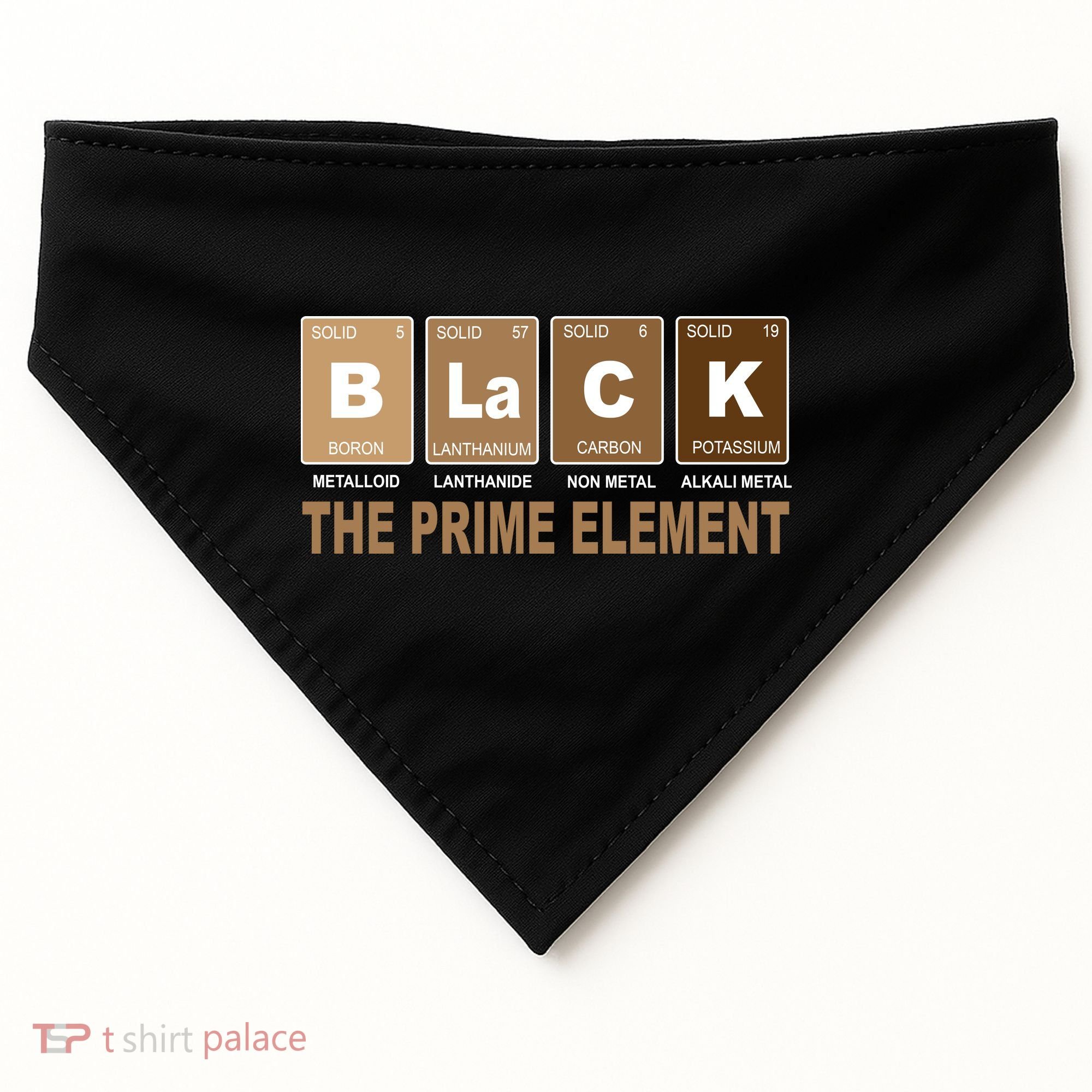 Black History Month Prime Element USA-Made Doggie Bandana