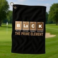 Black History Month Prime Element Golf Towel thumb 1