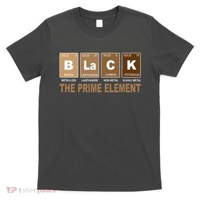 Black History Month Prime Element T-Shirt