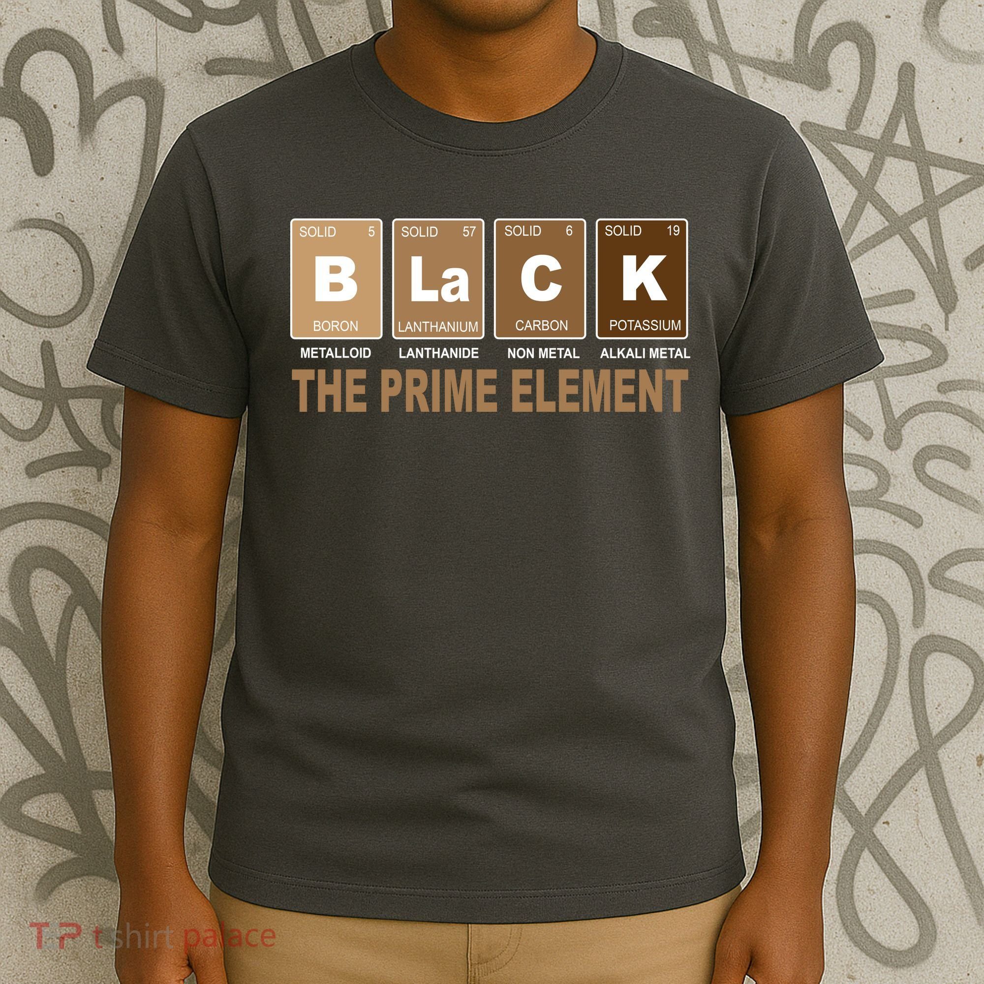 Black History Month Prime Element T-Shirt