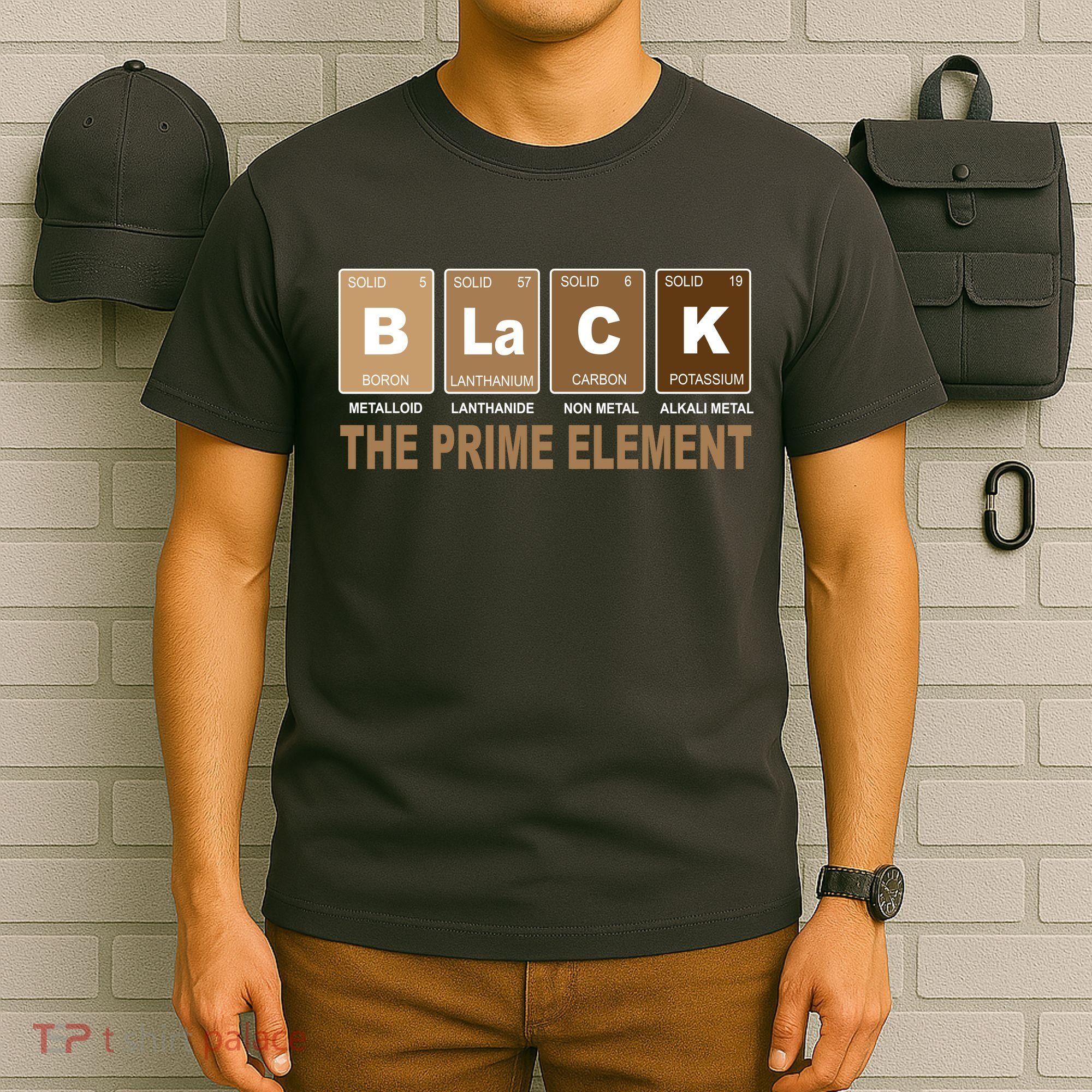 Black History Month Prime Element T-Shirt