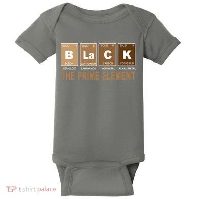 Black History Month Prime Element Baby Bodysuit